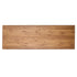 Chivari 96" x 30" Chestnut Farm Table Conversion Kit for Banquet Tables TFARMCKT9630-CHT-AX-T