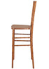 Chivari Chestnut WoodGrain™ Resin Steel Skeleton™ Chiavari Barstool BCRCB-ST-AX-T