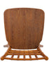 Chivari Chestnut WoodGrain™ Resin Steel Skeleton™ Chiavari Barstool BCRCB-ST-AX-T