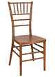 Chivari Chestnut WoodGrain Resin Steel Skeleton™ Chiavari Chair CCRCB-STEEL-AX-T