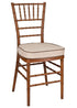 Chivari Chestnut WoodGrain Resin Steel Skeleton™ Chiavari Chair CCRCB-STEEL-AX-T