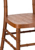 Chivari Chestnut WoodGrain Resin Steel Skeleton™ Chiavari Chair CCRCB-STEEL-AX-T
