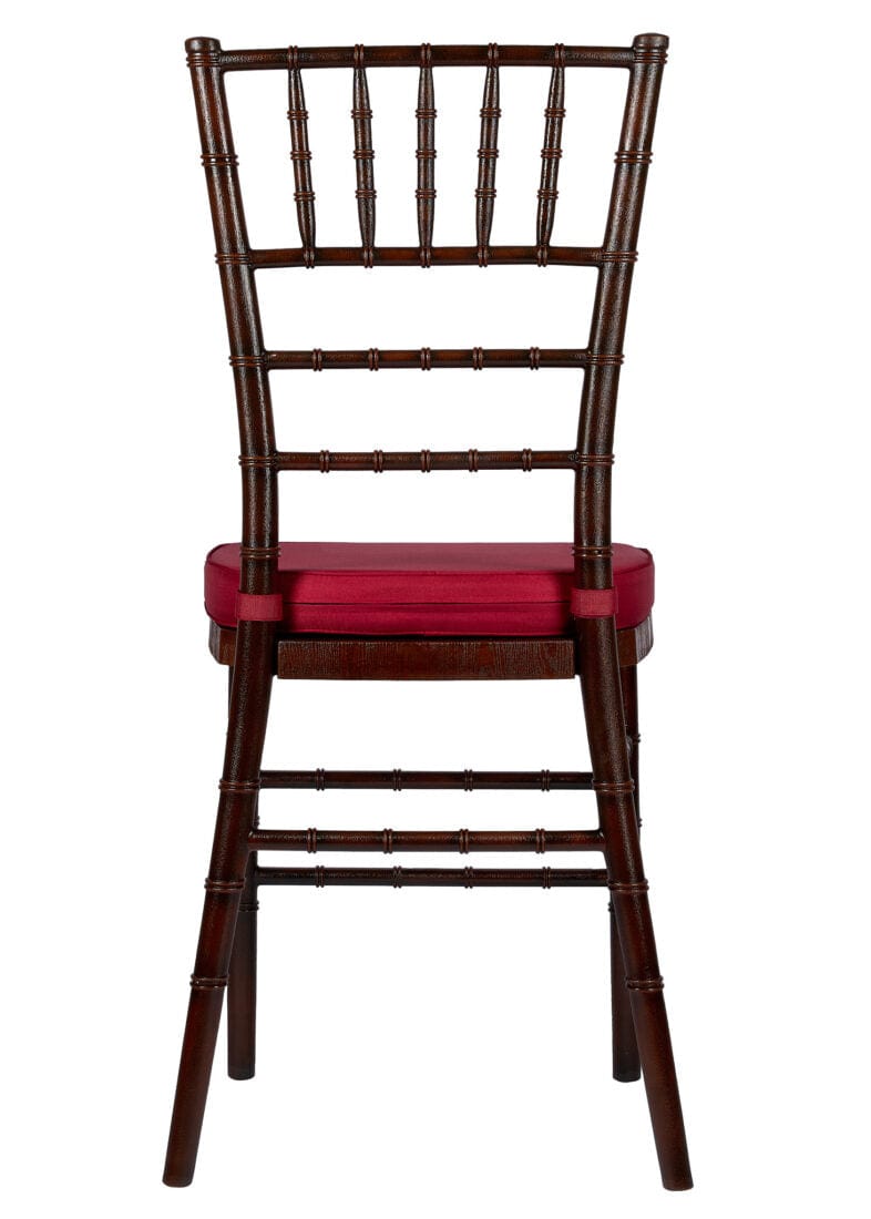 Chivari Fruitwood WoodGrain Resin Steel Skeleton™ Chiavari Chair CCRFB-STEEL-AX-T