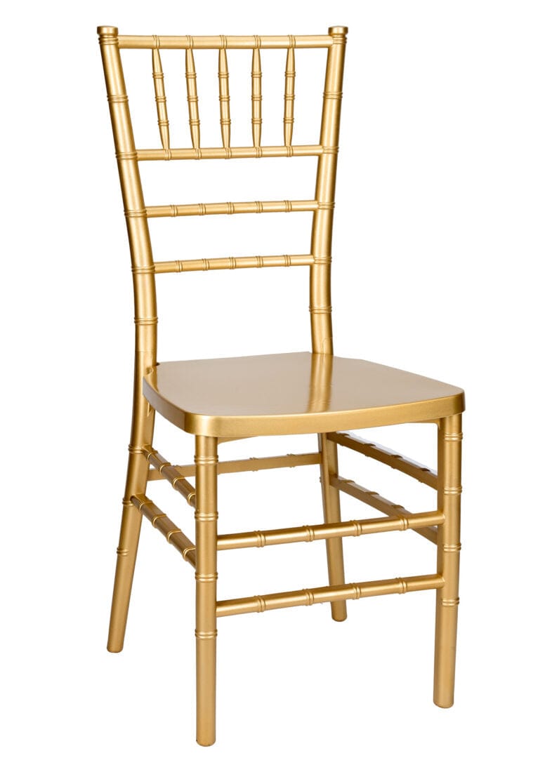 Chivari Gold Bullion ToughResin™ Chiavari Chair CCRGB-MONO-AX-T