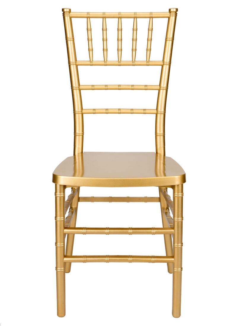 Chivari Gold Bullion ToughResin™ Chiavari Chair CCRGB-MONO-AX-T