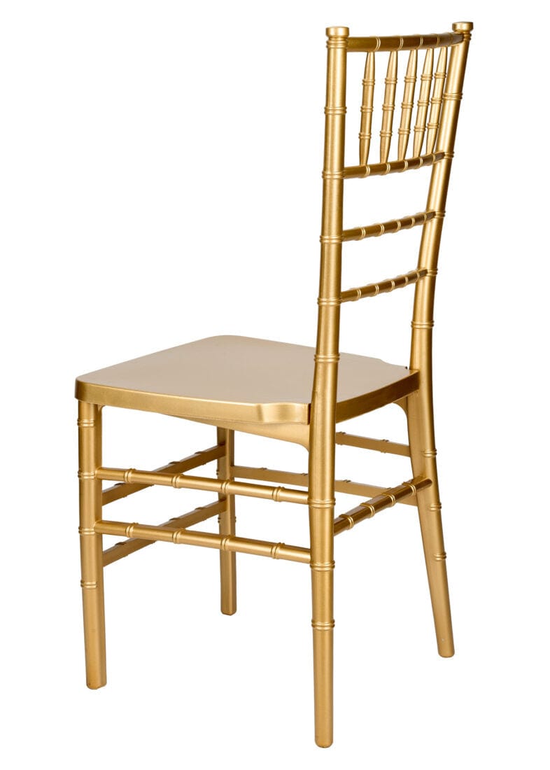 Chivari Bullion Gold ToughResin™ Chiavari Chair CCRGBCC-MN-A
