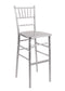 Chivari Silver ToughWood™ Chiavari Barstool BCWS-ZG-T
