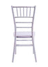 40 Chair Pack White Steel Skeleton™ Resin Chiavari Chair