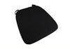 Chivari Black 2.0" Thick Chiavari Chair Cushion CUSHSTRAPBLK-T