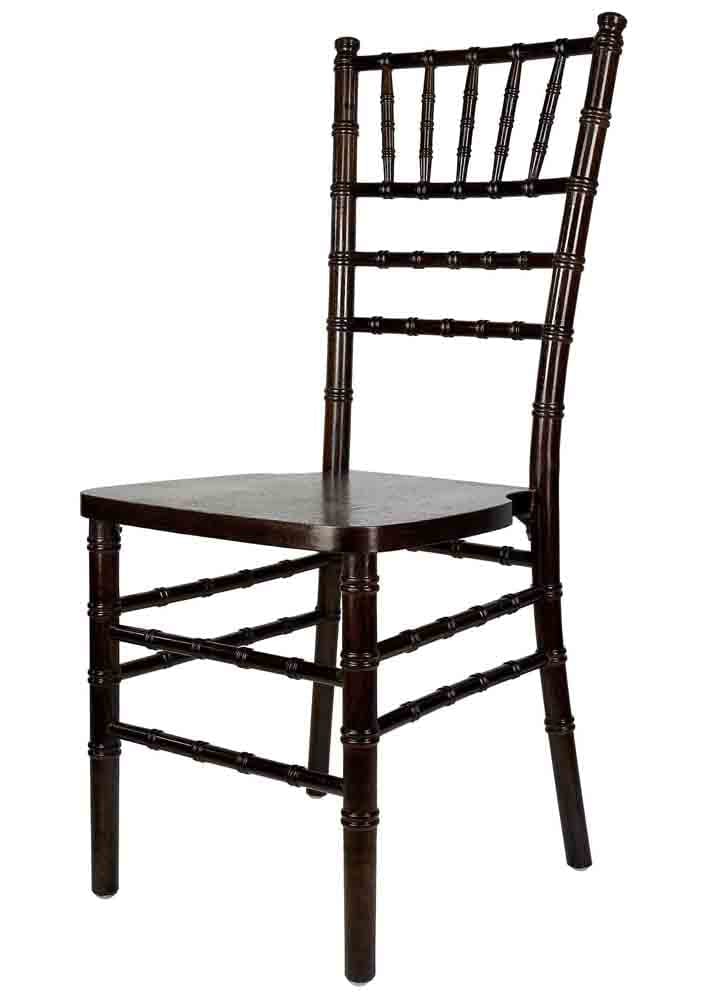 Chivari Espresso Dark Brown ToughWood™ Chiavari Chair CCWFE-ZG-T