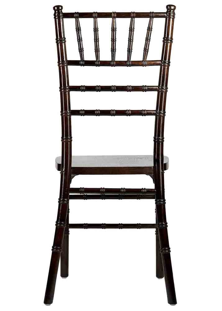 Chivari 40 Chair Pack Espresso Dark Brown ToughWood™ Chiavari Chair CCWFE-ZG-T-40