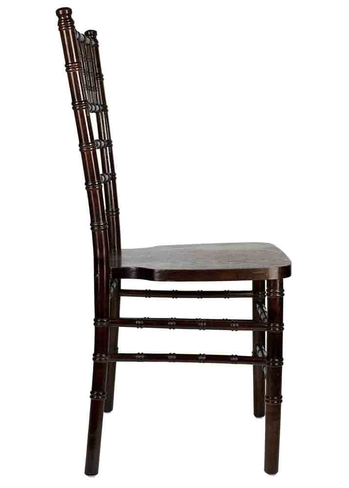 Chivari 40 Chair Pack Espresso Dark Brown ToughWood™ Chiavari Chair CCWFE-ZG-T-40
