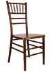 Chivari Fruitwood Medium Brown ToughWood™ Chiavari Chair CCWFM-ZG-T