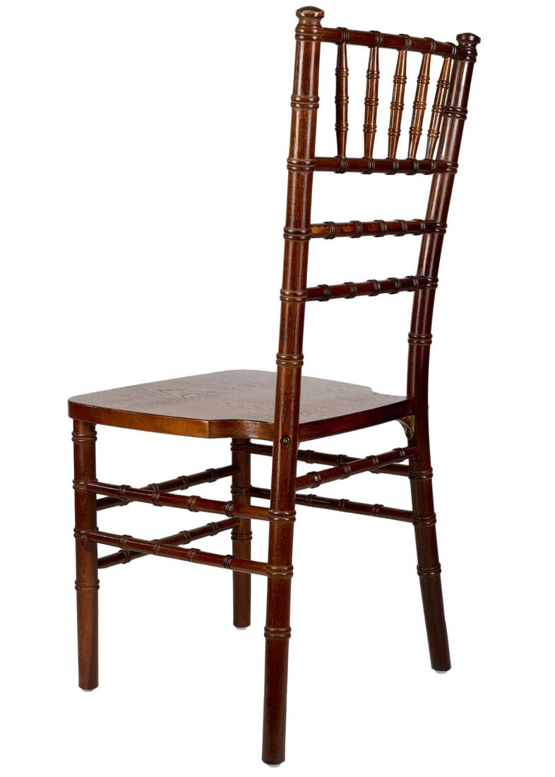 Chivari Fruitwood Medium Brown ToughWood™ Chiavari Chair CCWFM-ZG-T