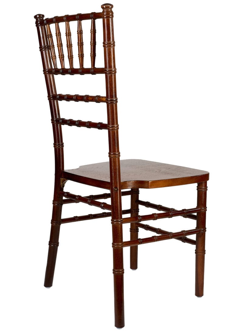 Chivari Fruitwood Medium Brown ToughWood™ Chiavari Chair CCWFM-ZG-T
