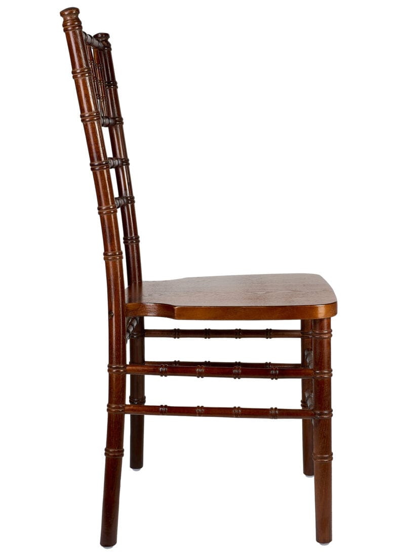 Chivari 40 Chair Pack Fruitwood Medium Brown ToughWood™ Chiavari Chair CCWFM-ZG-T-40