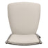 Chiavari 2.0 Diamante Metallic Silver Aluminum Diamond Back Chair with Silicone Cushion