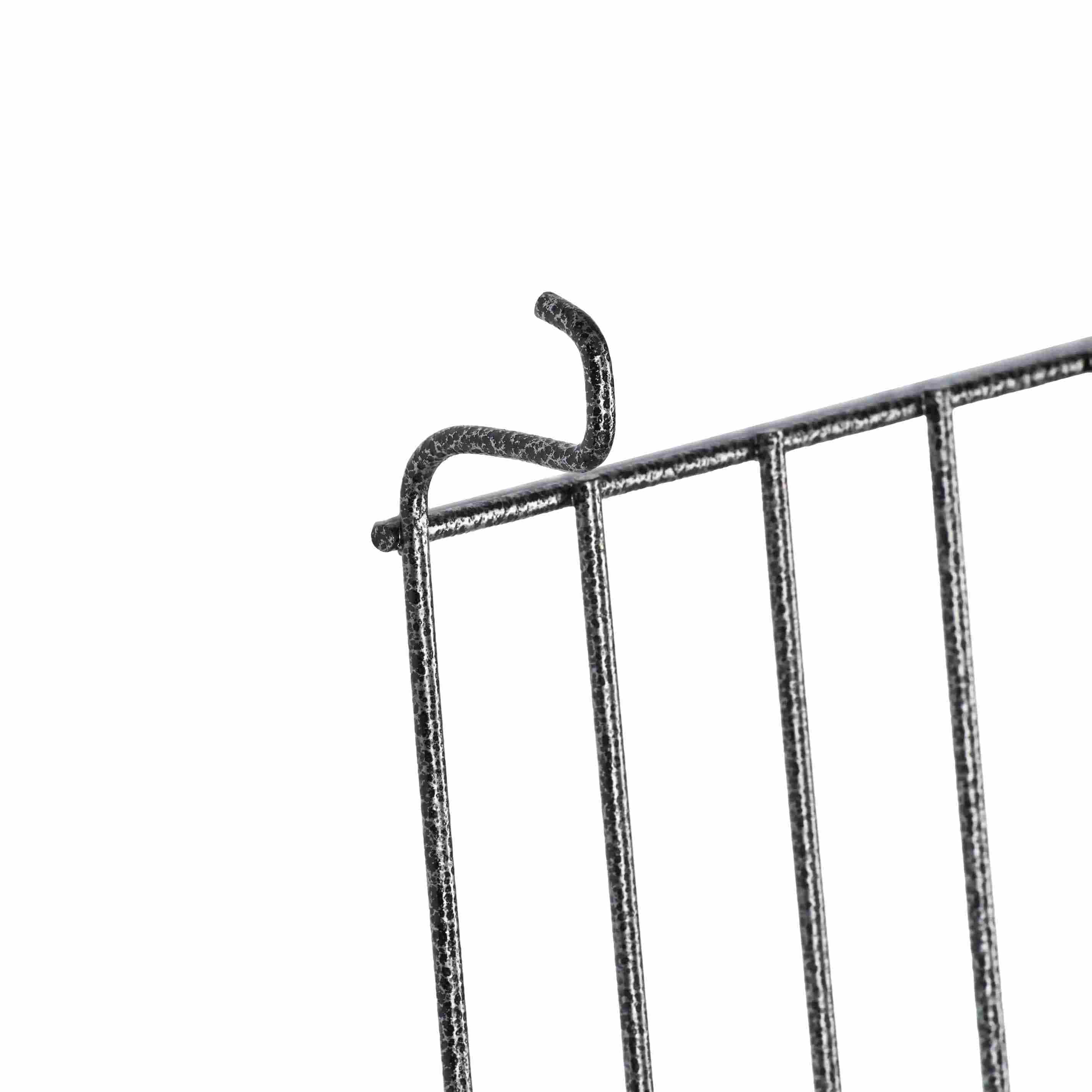 Chivari Church Chair Book Rack Silver Vein for 18.5" and 20.5" Chairs CHBRSV-ZF-T