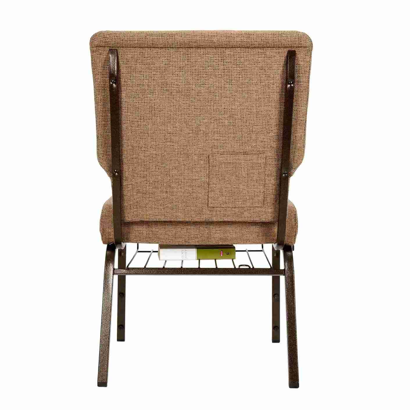 Church Chair Book Rack Gold Vein for 18.5" and 20.5" Chairs
