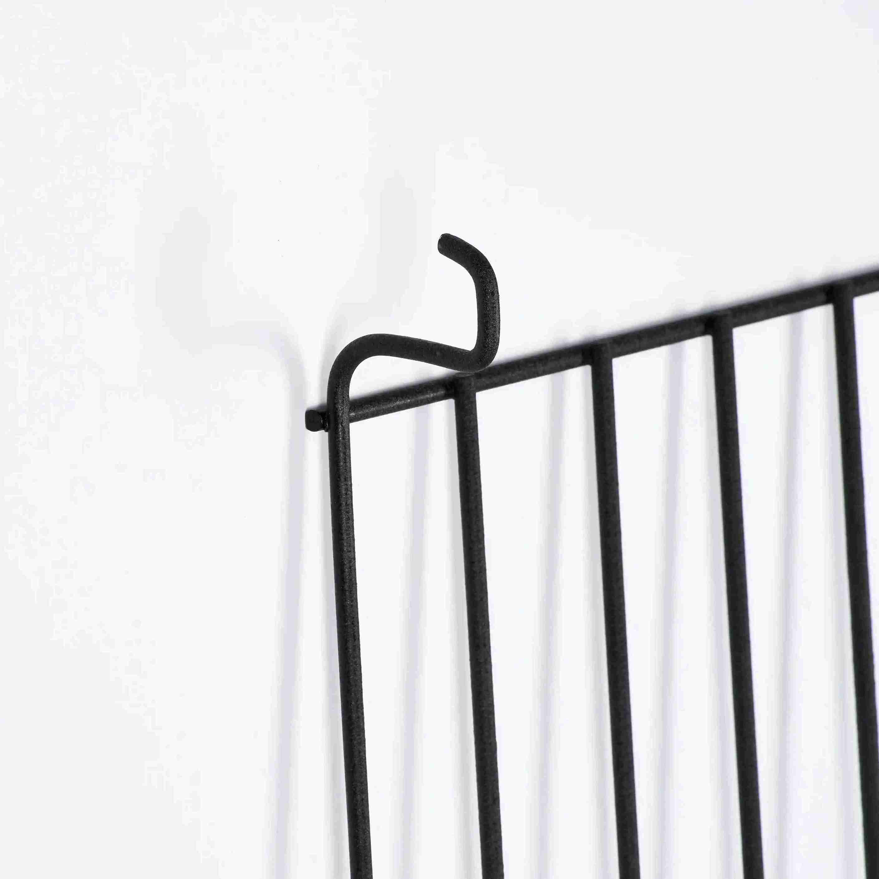 Chivari Church Chair Book Rack Black for 18.5" and 20.5" Chairs CHBRB-ZF-T