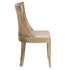 Chivari Rustic Fruitwood Hampton Chair with Beige Fabric Cushion CHWRF-BEGF-KT