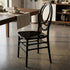 Chivari Black ToughResin™ Infinity Chair CIRB-ZG-T