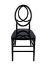 Chivari Black ToughResin™ Infinity Chair - 2 Pack - Some Assembly Required CIRB2-U-ZG-T-2