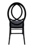 Chivari Black ToughResin™ Infinity Chair - 2 Pack - Some Assembly Required CIRB2-U-ZG-T-2