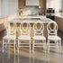 White ToughResin™ Infinity Chair - 4 Pack - Some Assembly Required