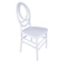 White ToughResin™ Infinity Chair - 2 Pack - Some Assembly Required