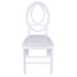 White ToughResin™ Infinity Chair - 2 Pack - Some Assembly Required