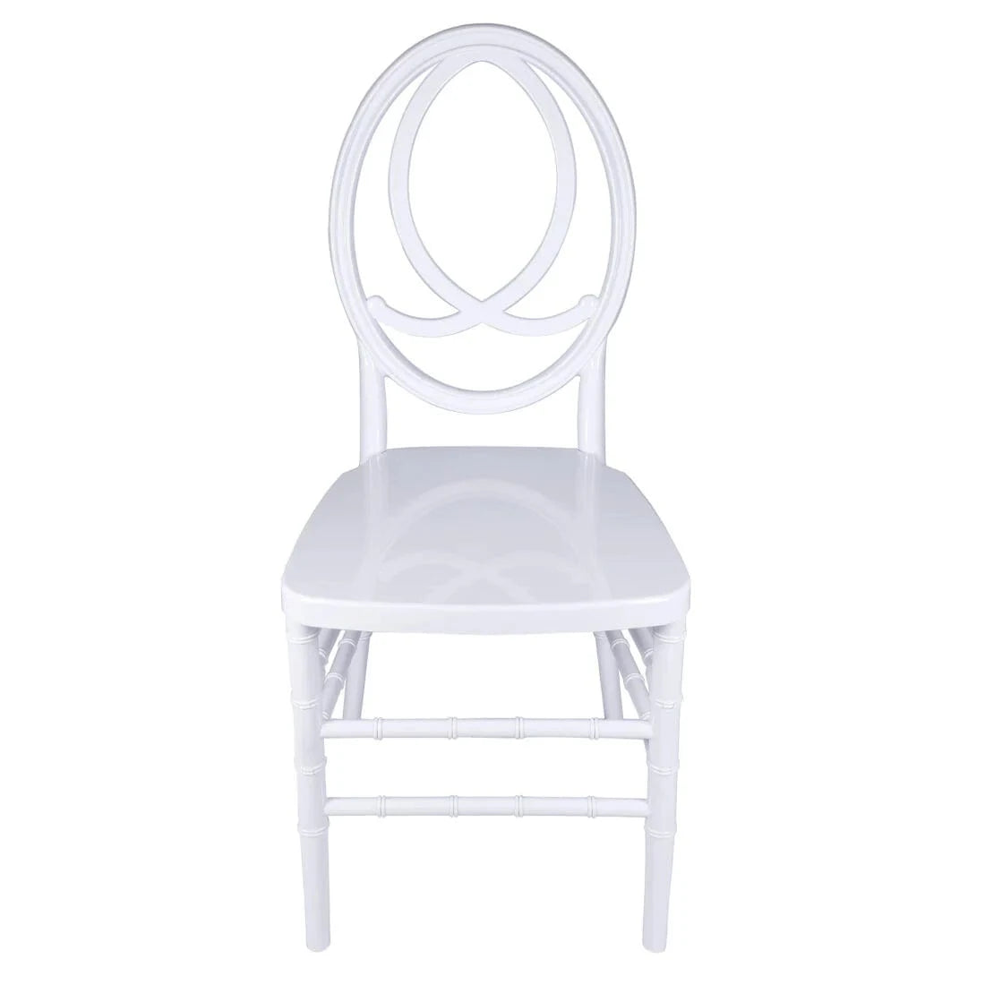 White ToughResin™ Infinity Chair - 2 Pack - Some Assembly Required