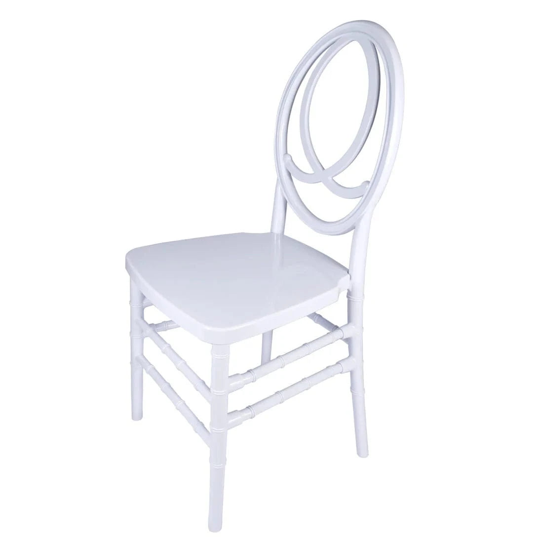 White ToughResin™ Infinity Chair - 2 Pack - Some Assembly Required