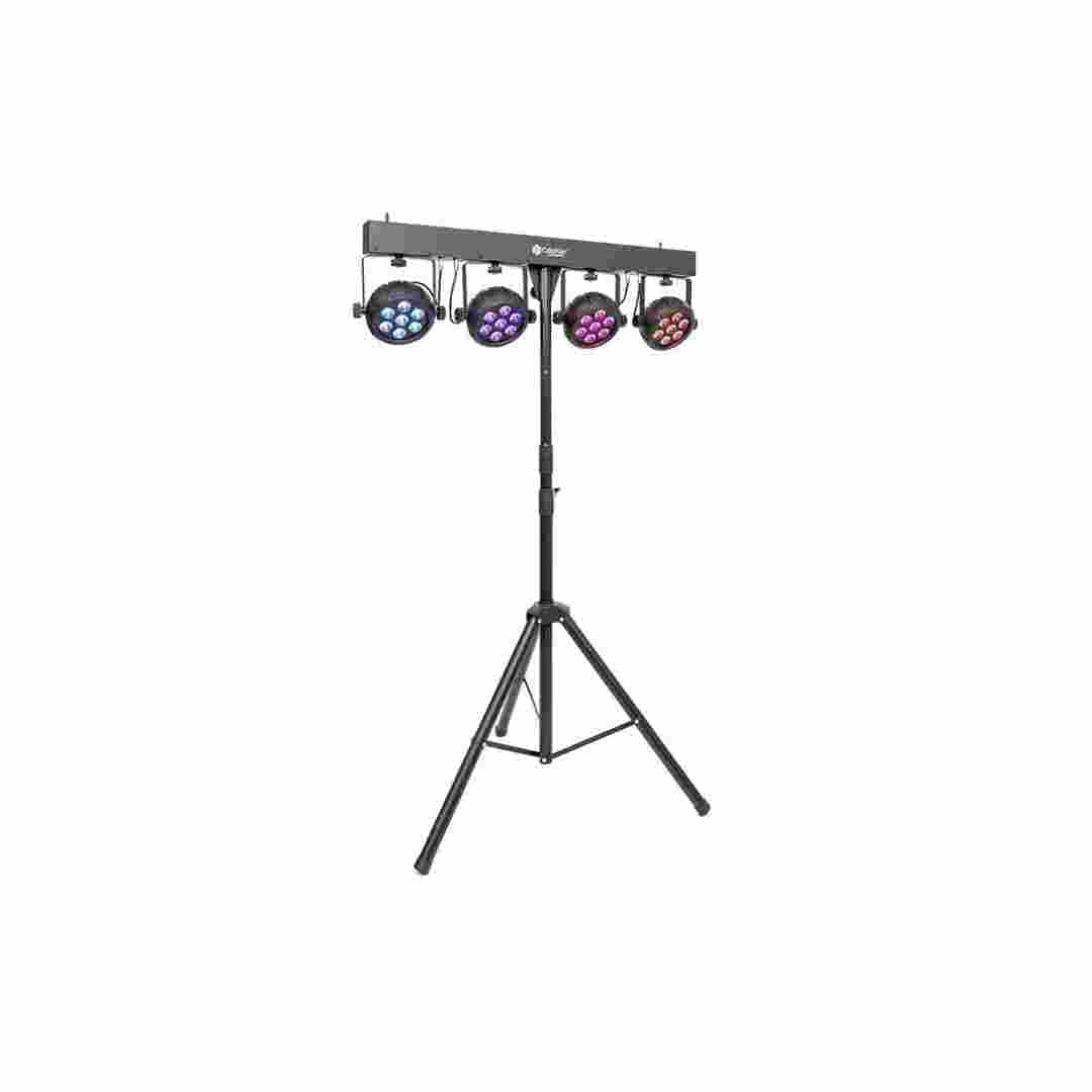 ColorKey ColorKey Black PartyBar Mobile 500 EL Battery Powered Wireless Par Bar Lighting System CKU-3080