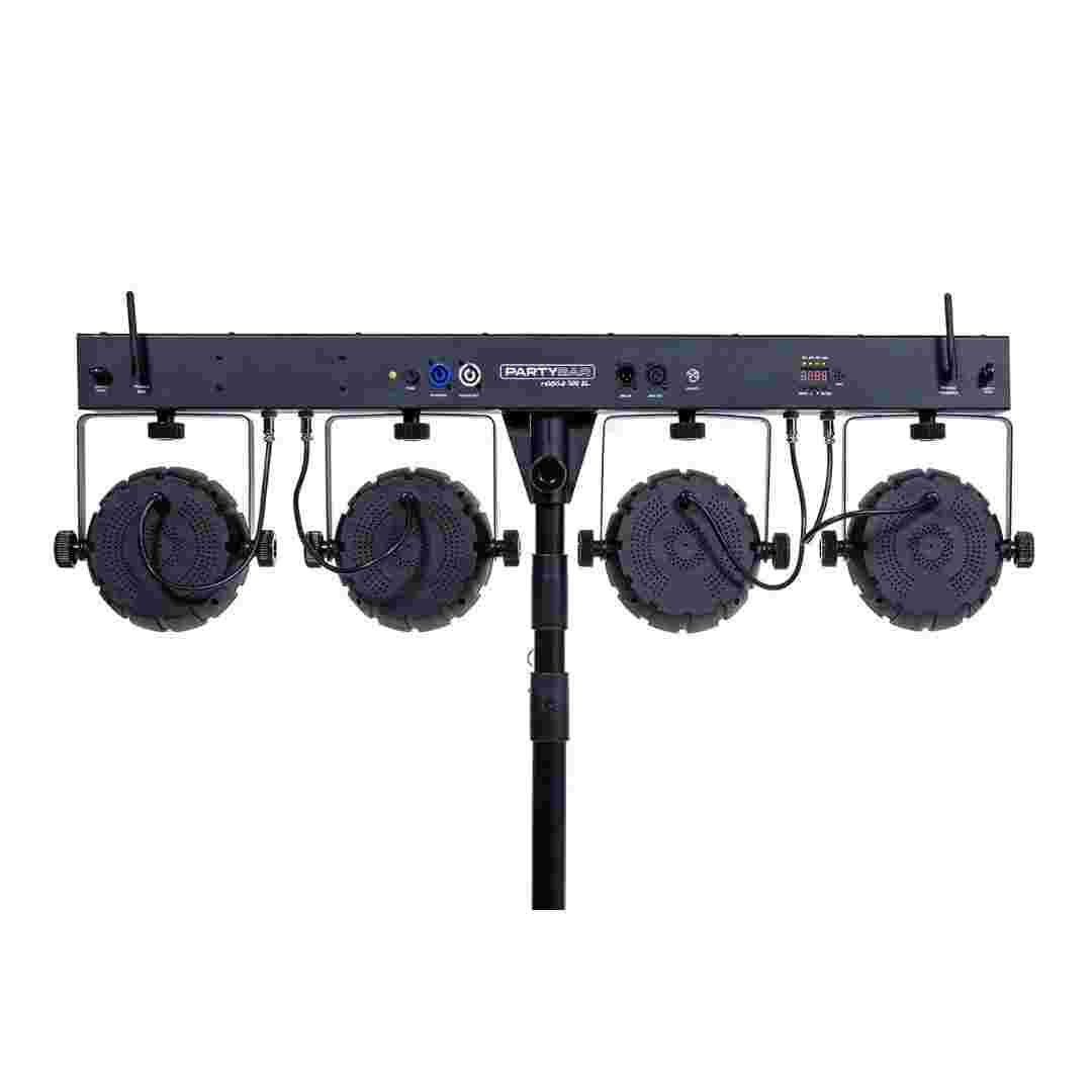 ColorKey ColorKey Black PartyBar Mobile 500 EL Battery Powered Wireless Par Bar Lighting System CKU-3080