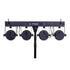 ColorKey ColorKey Black PartyBar Mobile 500 EL Battery Powered Wireless Par Bar Lighting System CKU-3080
