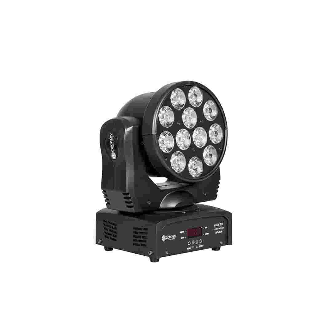ColorKey ColorKey Mover Wash HEX 12 UV LED Moving Head Wash Light CKU-5039