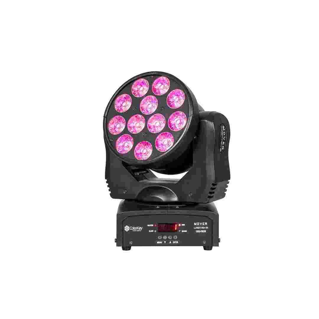 ColorKey ColorKey Mover Wash HEX 12 UV LED Moving Head Wash Light CKU-5039