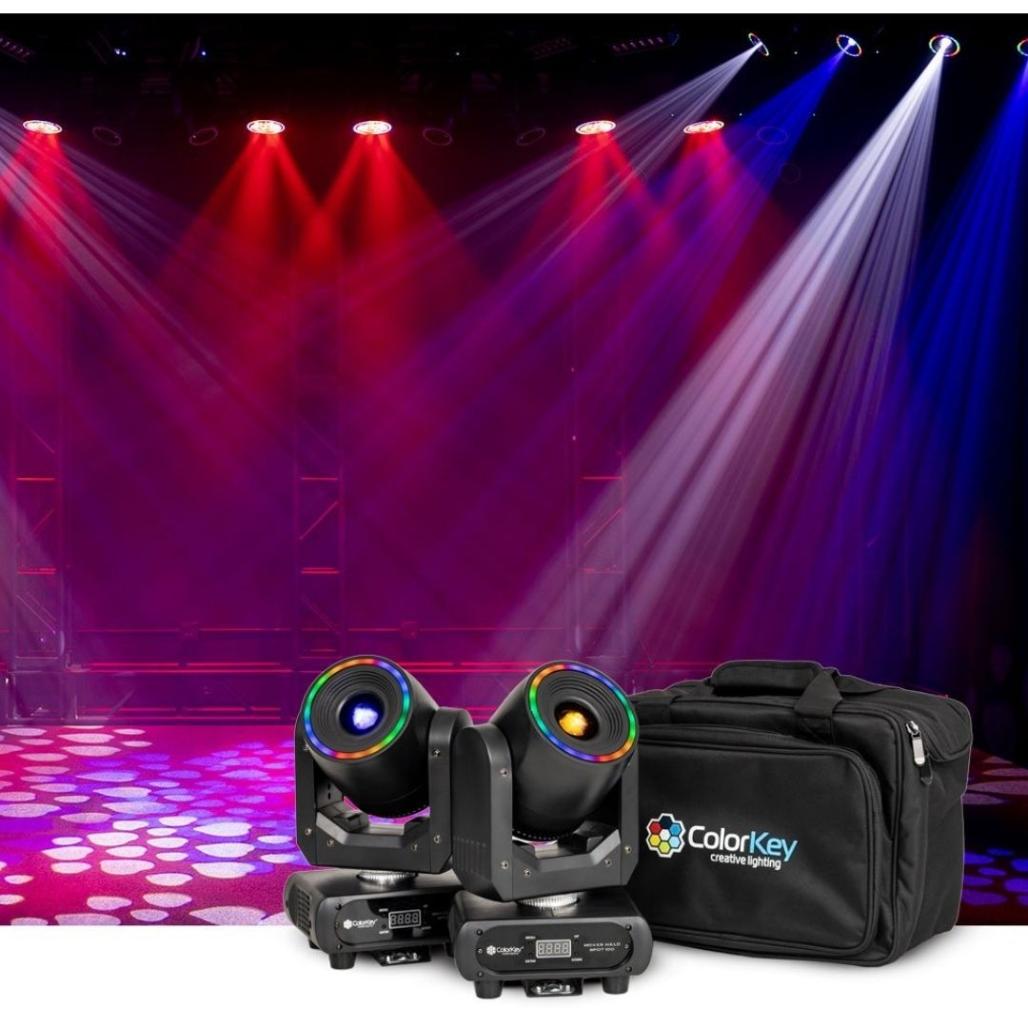 ColorKey ColorKey Halo Spot 100 2 Pack Bundle with Carrying Bag CKU-5072