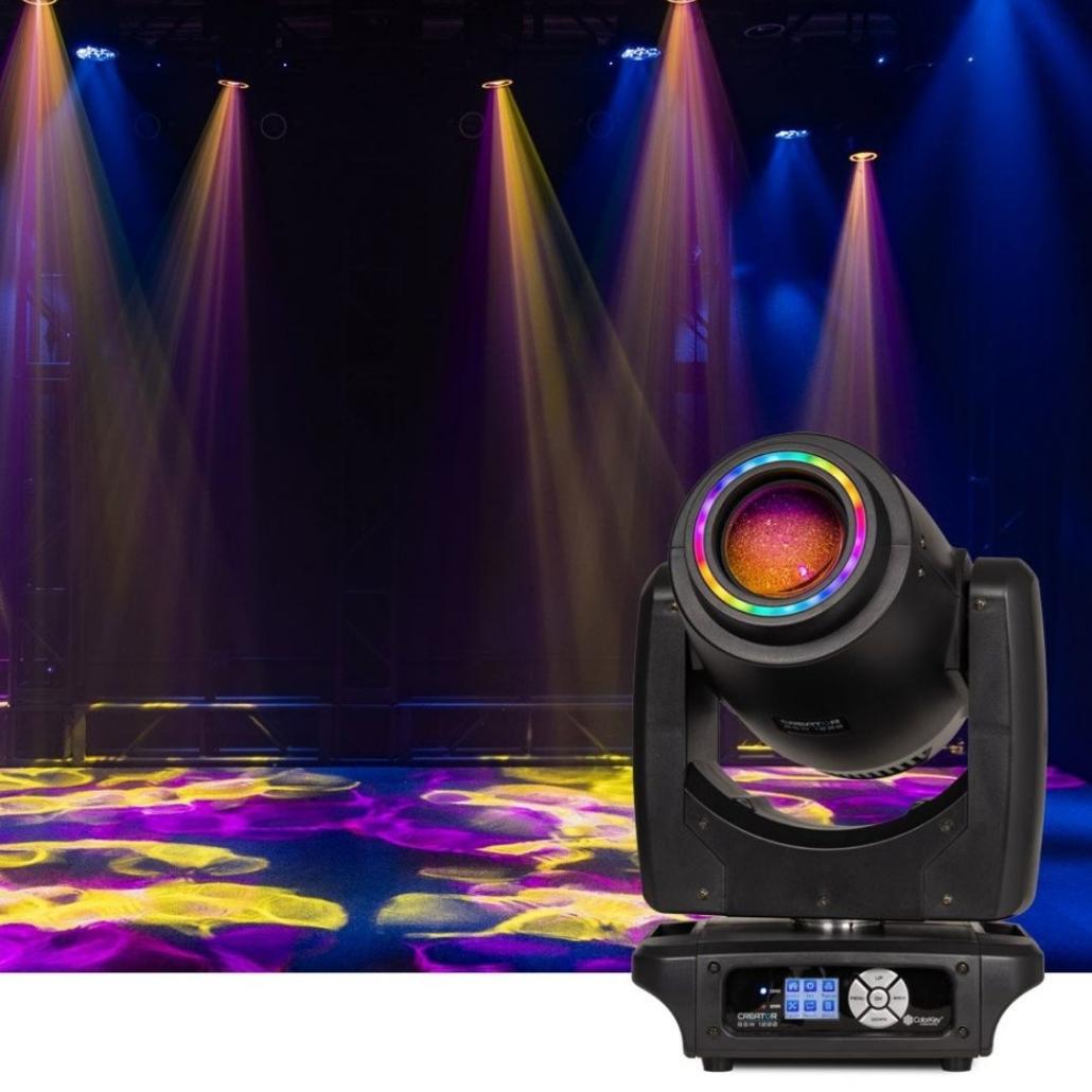 ColorKey ColorKey Creator BSW 1200 Beam Spot Wash Moving Head Fixture CKU-5100