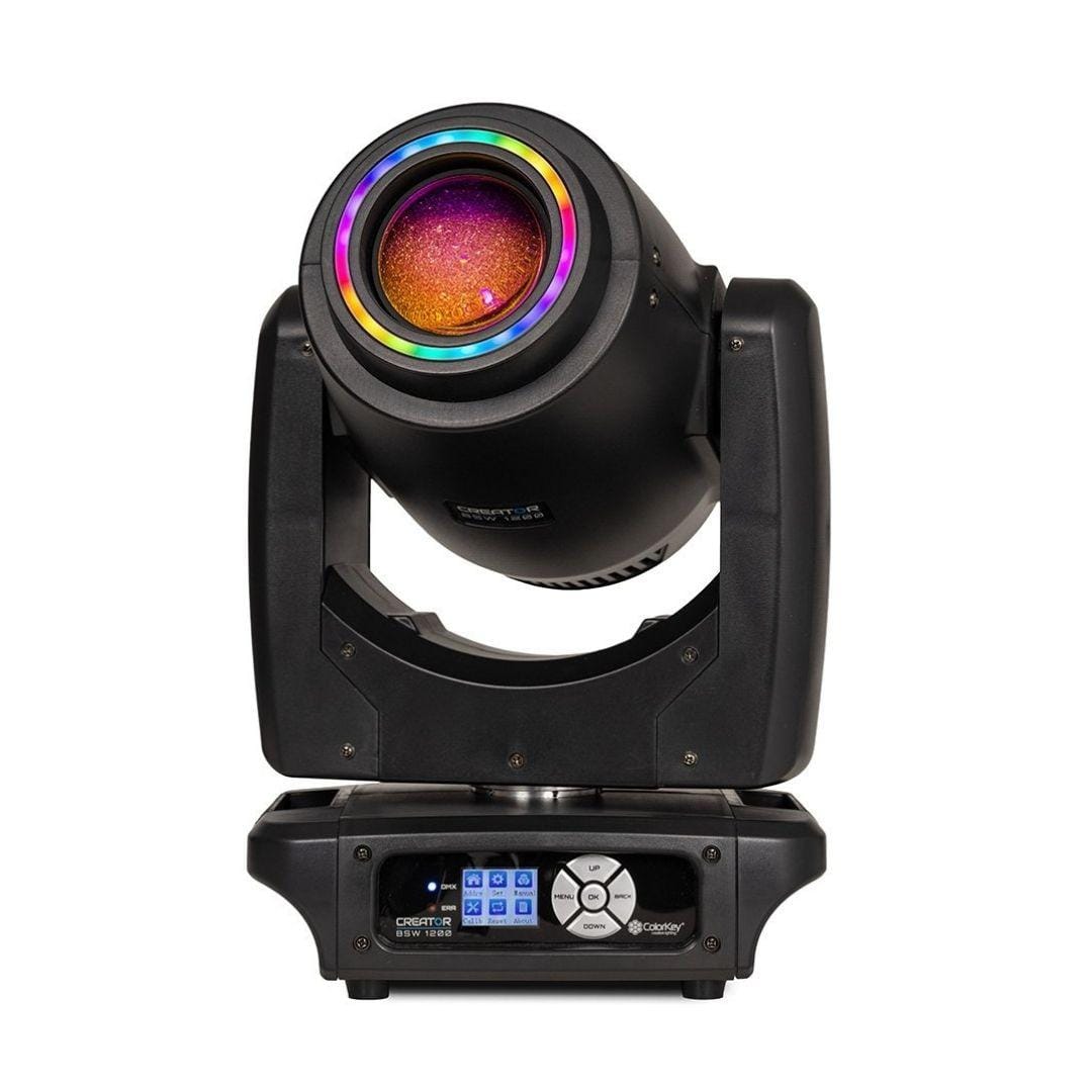 ColorKey ColorKey Creator BSW 1200 Beam Spot Wash Moving Head Fixture CKU-5100