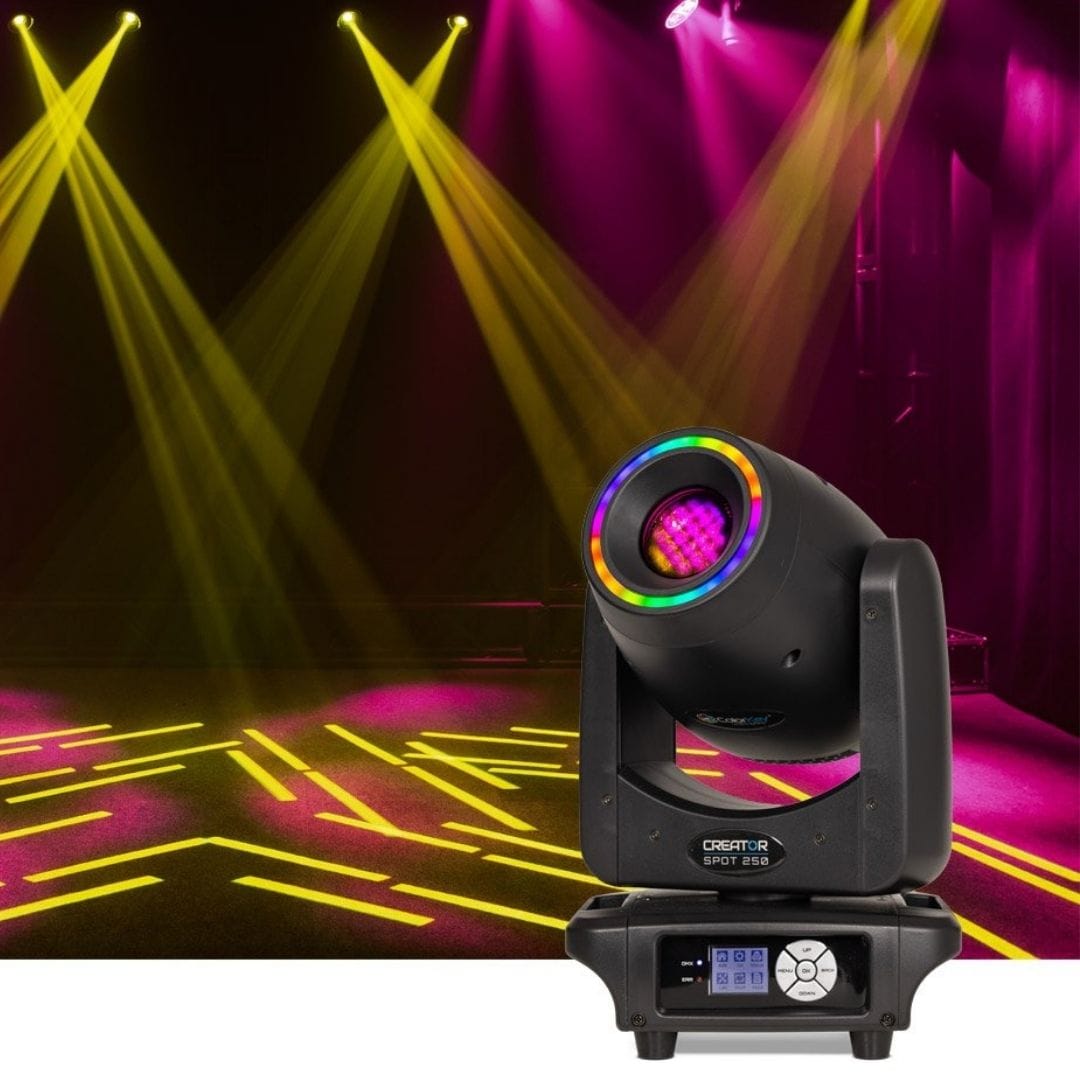 ColorKey ColorKey Creator Spot 250 Moving Head Spot Fixture CKU-5120
