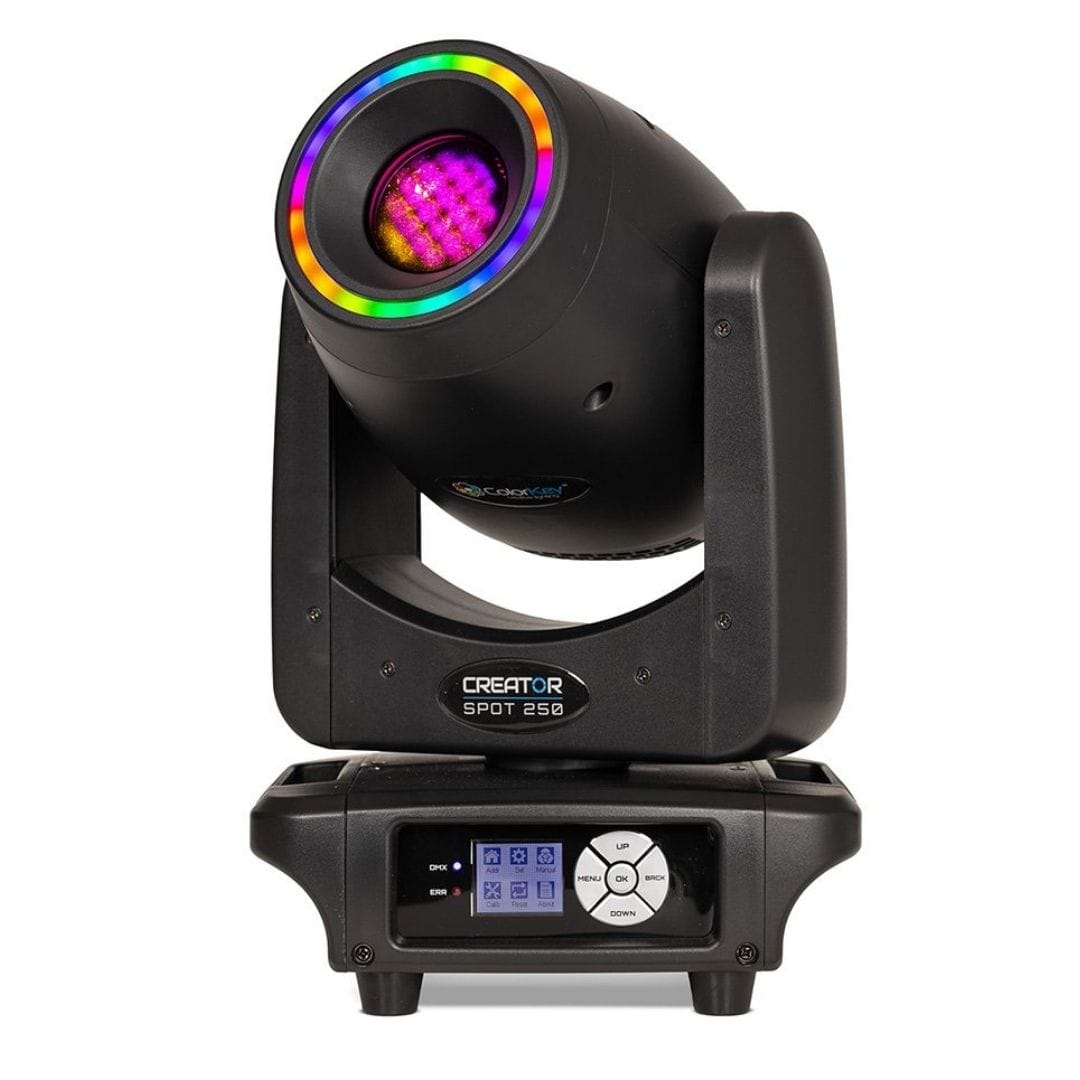ColorKey ColorKey Creator Spot 250 Moving Head Spot Fixture CKU-5120