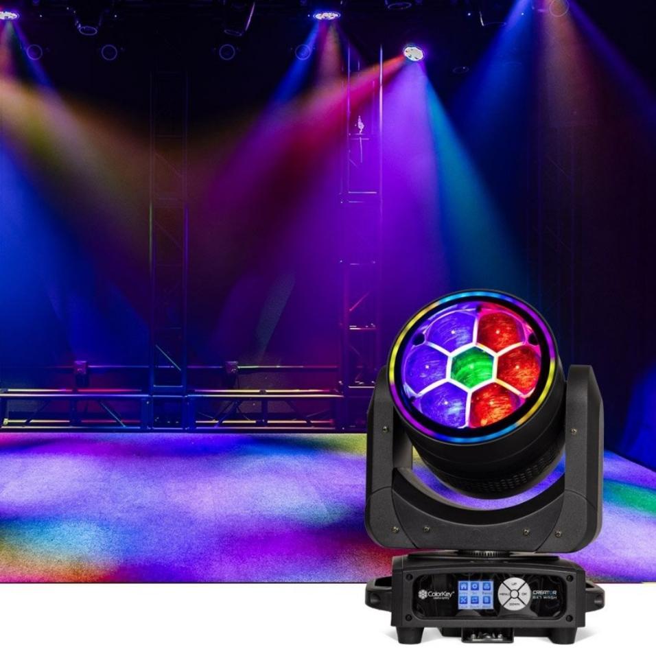 ColorKey ColorKey Creator BX7 Wash Moving Head Wash Fixture CKU-5160