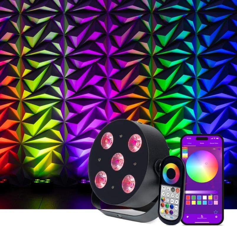 ColorKey ColorKey MobilePar HEX 5 Portable LED Par Wash Light CKU-6030