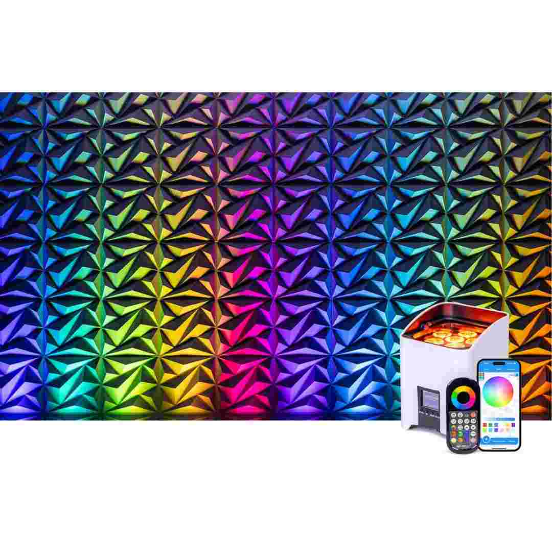 ColorKey ColorKey MobilePar Pro Hex 6 Wireless Battery Powered Uplight CKU-6230