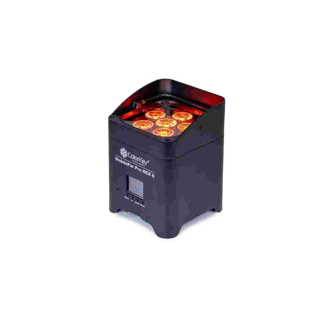 ColorKey ColorKey MobilePar Pro Hex 6 Wireless Battery Powered Uplight CKU-6230