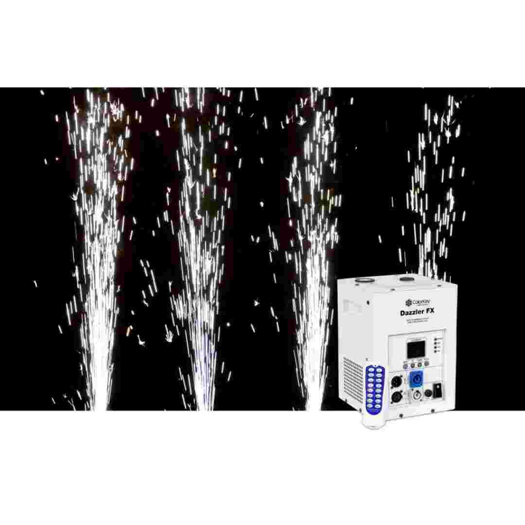 ColorKey ColorKey Dazzler FX MKII Cold Spark Machine White CKU-7711