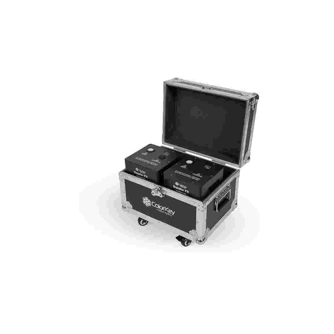 ColorKey ColorKey Dazzler FX MKII 2 Pack Cold Spark Machines with Road Case CKU-7712