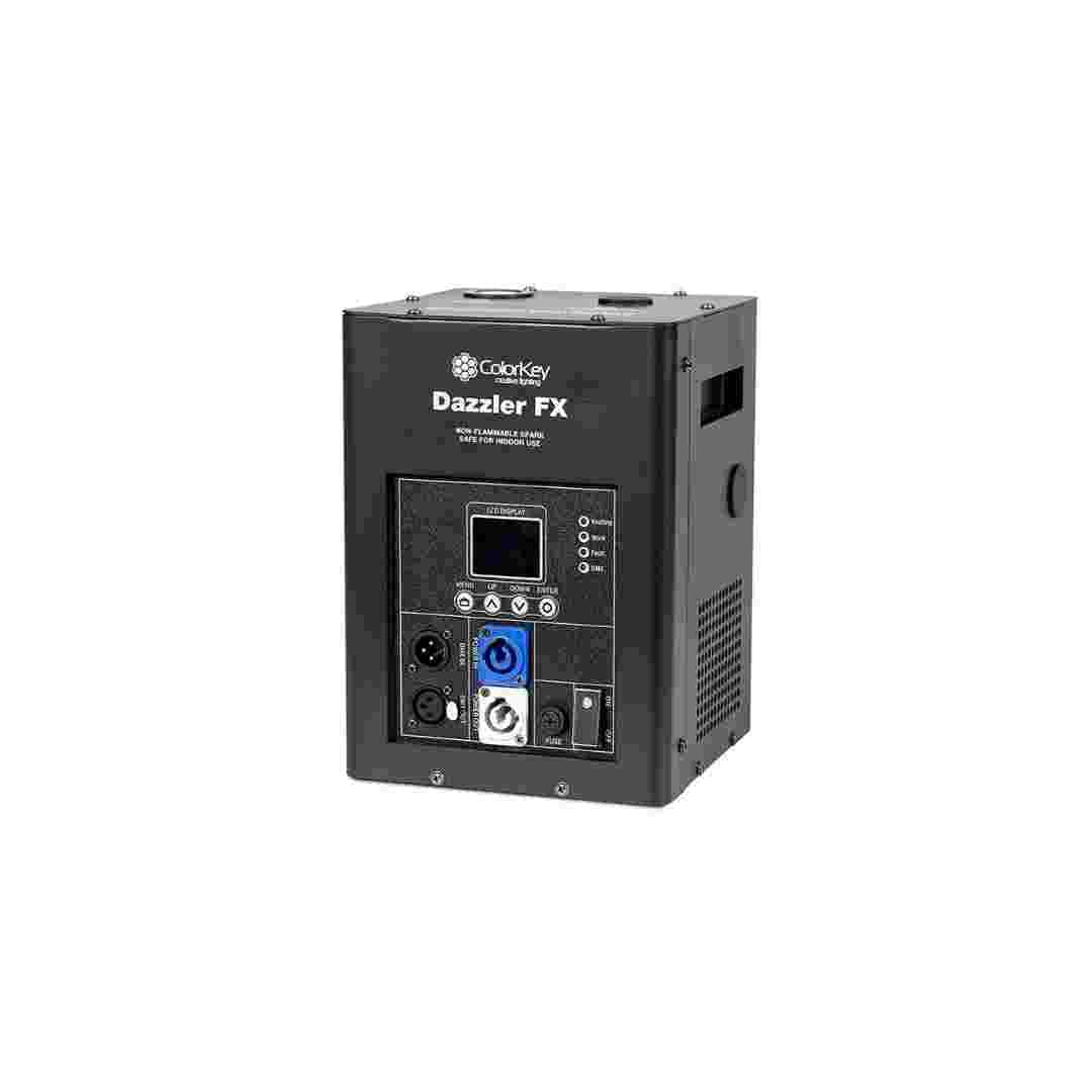 ColorKey ColorKey Dazzler FX MKII 2 Pack Cold Spark Machines with Road Case CKU-7712